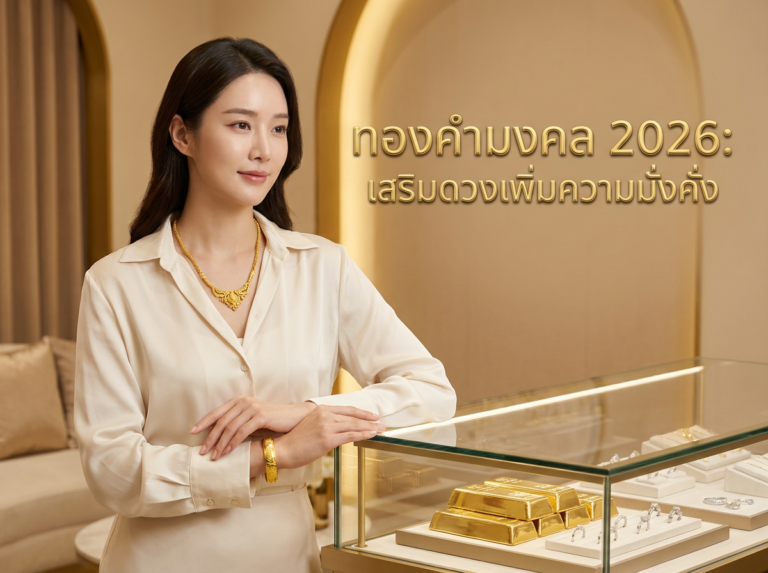 ความเชื่อเรื่องโลหะมงคล 2026: เสริมดวงแก้ชงด้วยทองคำและแพลทินัมตามหลักโหราศาสตร์ไทยยุคใหม่