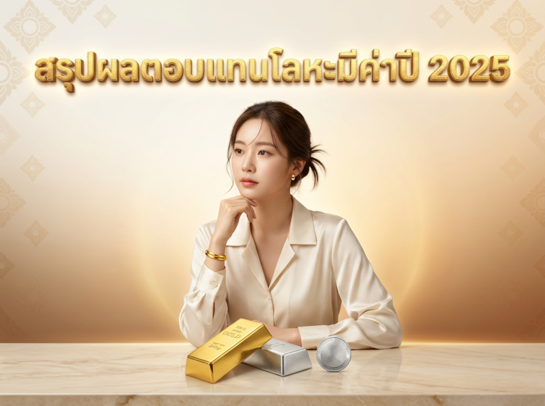 สรุปผลตอบแทนโลหะมีค่าปี 2025: ทองคำปะทะเงินและแพลทินัม ใครคือผู้ชนะตัวจริงในพอร์ตลงทุน?